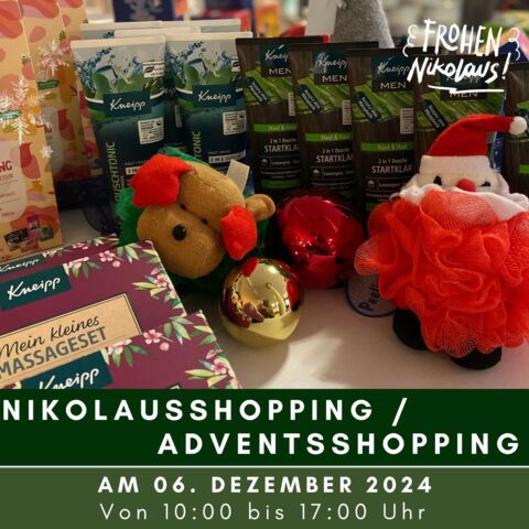 Adventsshopping 2024 im Kneipp-Therapiezentrum Bad Schmiedeberg